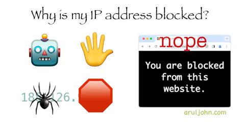 hermes blocked my ip|why is my ip blocked.